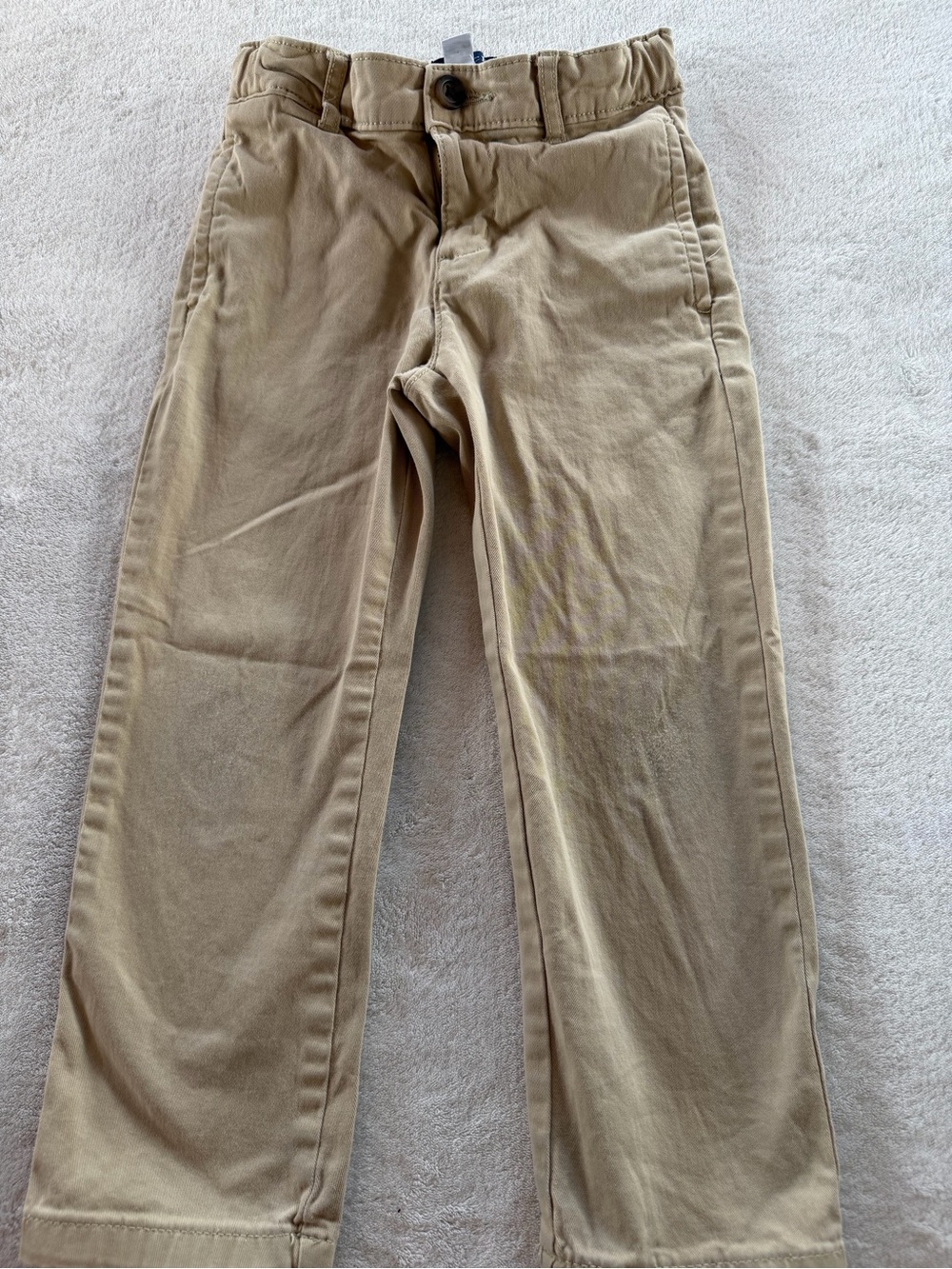 Bundle-Uniform 3Pants-The Children's Place-Boys Pull-On-Navy & Khaki Size 5 - Picture 6 of 14